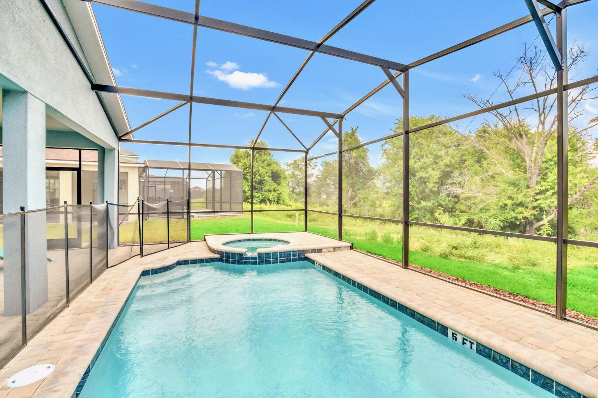 Stunning Rare Lake Front 7Br Holiday Home - Sleeps 14 - Pool, Hot Tub, & Games! Orlando Dış mekan fotoğraf